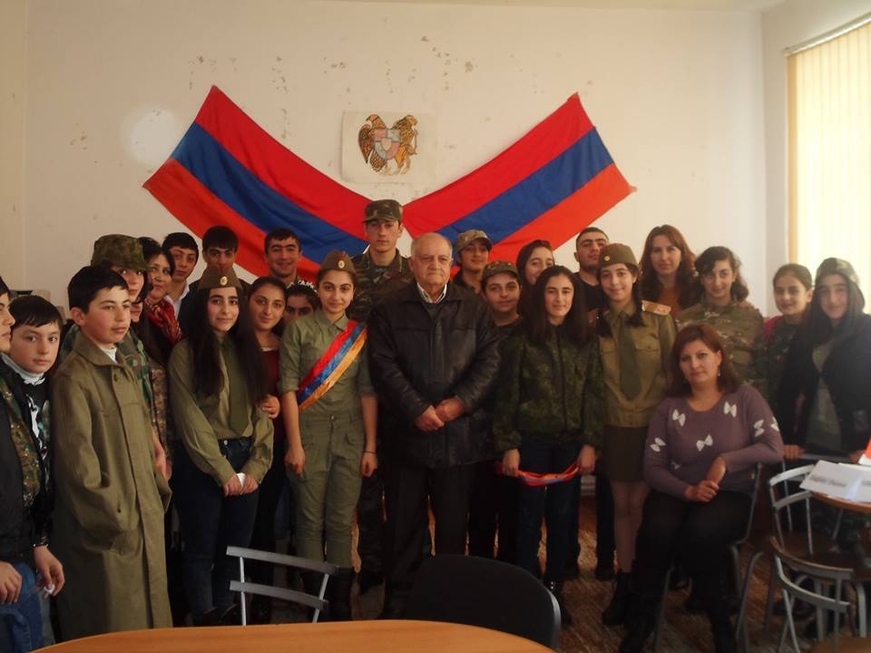 Youth Center of Akhalkalak celebrated the 24th anniversary of the Armenian Army