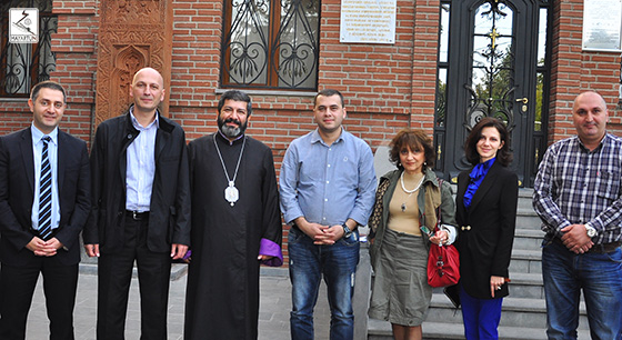 The President of the Agency of Religious Affairs of Georgia and his staff had a meeting with the Primate of the Armenian Diocese in Georgia